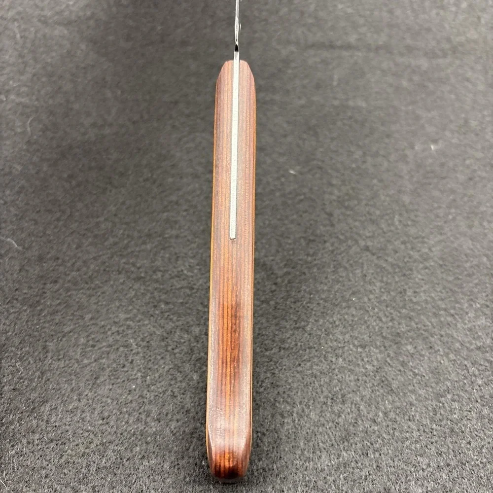Vintage Flint Vanadium Serrated Slicing or Bread Knife Stainless USA Made 14 in